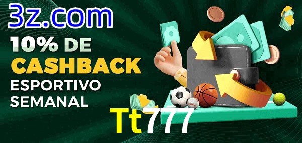 10% de bônus de cashback na Tt777